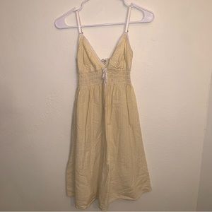 Derek heart yellow Sunmer dress
